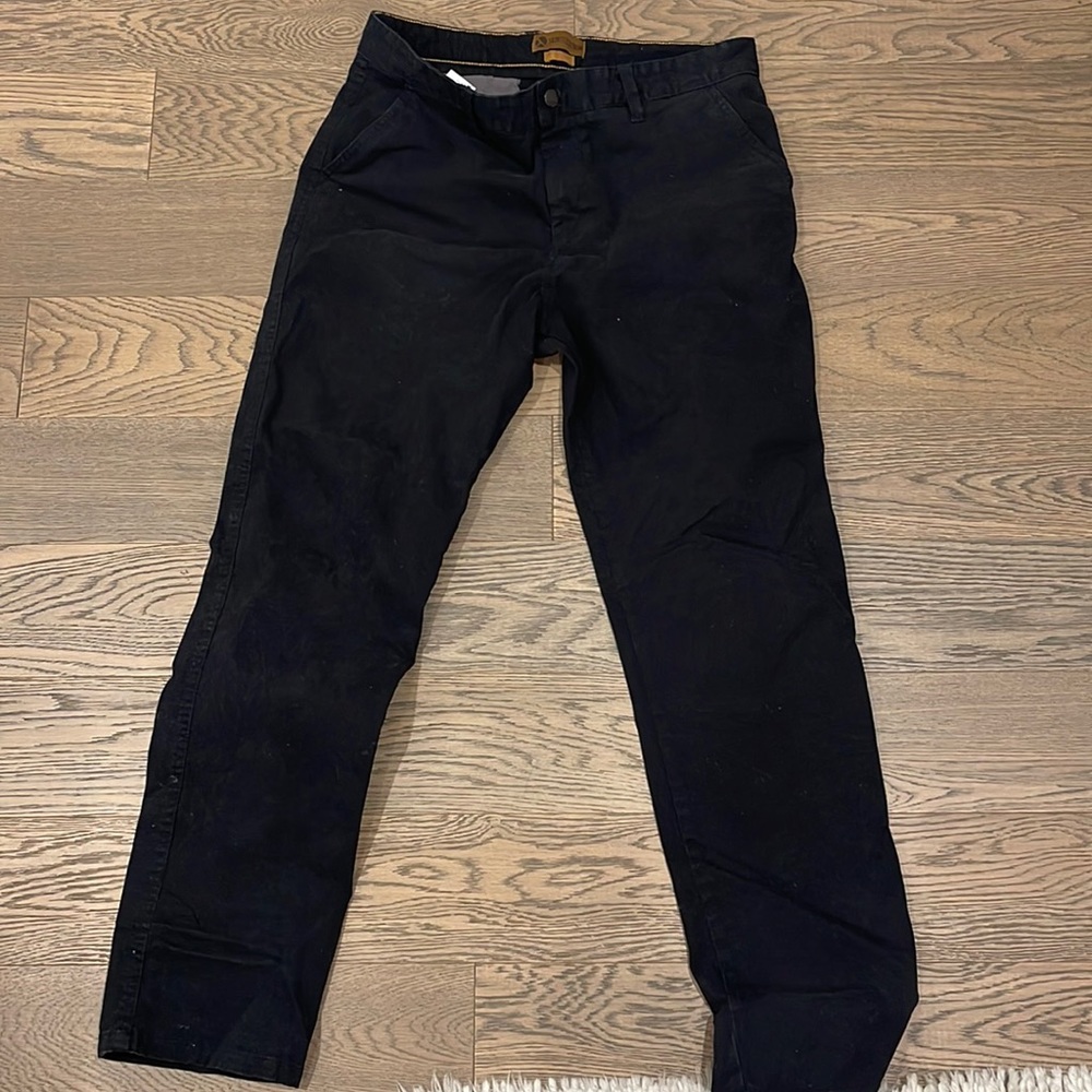 Black Chino pants